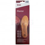 Стельки для обуви Braus Master Ортопедические Кожаные с мягким супинатором из латекса