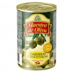 Оливки Мaestro de Oliva с косточкой (300 г)