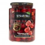 Компот Кубаночка Черешня красная (750 г)