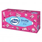 Салфетки бумажные в коробке Zewa Everyday (100 шт)