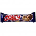 Батончик вафельный Crazy extra с какао и воздушным рисом (30 г)