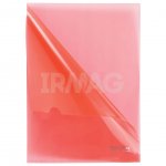 Папка-уголок Brauberg Extra пластиковая жесткая Красная А4