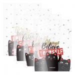 Папка-уголок пластиковый Erich Krause Feline Friends А4 ассорти (4 шт)