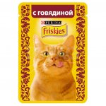 Корм для кошек Friskies Говядина, пауч (85 г)
