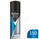 Дезодорант-антиперспирант спрей Rexona Men Clinical Protection Защита и Свежесть (150 мл)