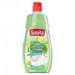Гель для мытья посуды Sanita Матча и лайм (450 г)
