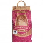 Наполнитель комкующийся Сибирская Кошка Экстра (10 л)