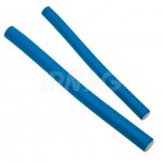 Бигуди-бумеранги Dewal синие, 180х14 мм (10 шт)