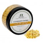 Скраб для тела Spa Izba солевой Бодрящий цитрус Антицеллюлитный (300 мл)