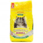 Наполнитель комкующийся Сибирская Кошка Ультра (5 л)