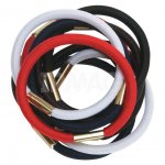 Резинки для волос Dewal Maxi, цветные, 45 мм (10 шт)