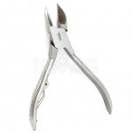 Кусачки для педикюра Yoko SK 019 матовые, одинарная пружина (17 мм)