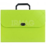 Портфель Darvish Diamond с застежкой 13 отделений А4 Салатовый