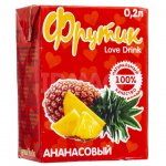 Напиток сокосодержащий Фруктик Ананас (200 мл)