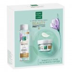 Набор подарочный Чистая линия Beauty Protection (крем-флюид для лица + тонердля лица )