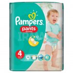 Подгузники-трусики Pampers Pants (4) Maxi 9-14 кг (16 шт)