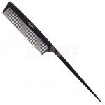 Расческа для волос Kapous Professional Carbon fiber с пластиковым хвостиком (22,9 см)