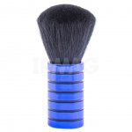 Щетка-сметка Sibel 0000551-04 пластиковая, натуральный ворс, голубая