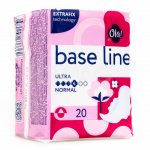 Прокладки гигиенические Ola! Base Line Мягкая поверхность Ultra Normal (20 шт)