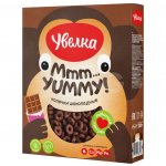 Готовый завтрак Увелка Колечки шоколадные (200 г)
