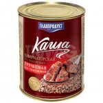 Каша Главпродукт Губернаторская Гречневая со свининой (340 г)