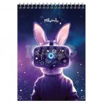 Блокнот Meshu Miumiu в клетку А5 (60 л)