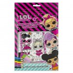 Раскраска для аппликации ND Play L.O.L. Surprise! с карандашами и фольгой Очаровательные подружки