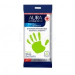 Влажные салфетки Aura Wet Wipes Антибактериальные Ромашка (20 шт)
