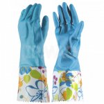 Перчатки латексные Рыжий кот с манжетами LG-Cu, размер М