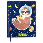 Дневник Юнландия 1-4 классы экокожа Ленивец (48 л.)