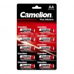 Батарейки пальчиковые Camelion Plus Alkaline щелочные АА (10 шт)