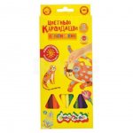 Карандаши цветные Каляка-Маляка супермягкие (12 цв.)