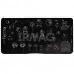 Пластина для стемпинга Kapous Crazy story Flower 2