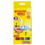 Карандаши цветные Каляка-Маляка Мультиколор трехгранные (12 цв.)