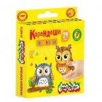 Карандаши восковые Каляка-Маляка (24 цв.)