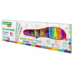 Набор гелевых ручек Brauberg Kids с грипом 1 мм (50 цв.)