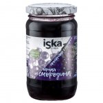 Ягода Iska протертая с сахаром Премиум Черная смородина (420 г)