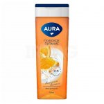 Гель для душа Aura Апельсин и Ваниль (390 мл)