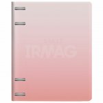 Тетрадь на кольцах Brauberg разделители А5 Красный (120 л.)