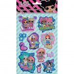 Наклейки ND Play L.O.L. Surprise! вспененные Neon