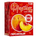 Напиток сокосодержащий Фруктик Персик (200 мл)