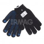 Перчатки Ladoni Эконом черный ПВХ 10 класс, размер 9