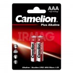 Батарейки мизинчиковые Camelion Plus Alkaline щелочные ААА (2 шт)