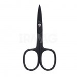 Ножницы для маникюра Dewal 338 Black Edition, черные матовые