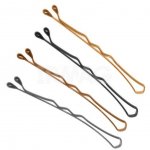 Невидимки для волос Dewal SLN40V Волна 40 мм (60 шт)