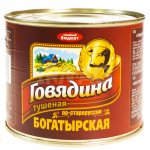 Говядина Семейный бюджет тушеная Богатырская по-старорусски (500 г)