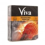 Презервативы ViVa Ребристые (3 шт)