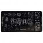 Пластина для стемпинга Kapous Crazy story Love 1