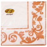 Салфетки La Fleurette Золотой орнамент (20 шт)