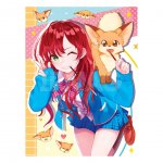 Точкабук Проф-Пресс Anime Pets девочка с лисой (72 л.)